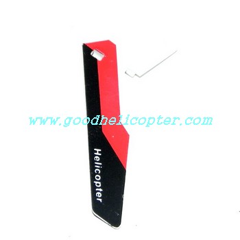 great-wall-9958-xieda-9958 helicopter parts tail decoration part (red-black) - Click Image to Close